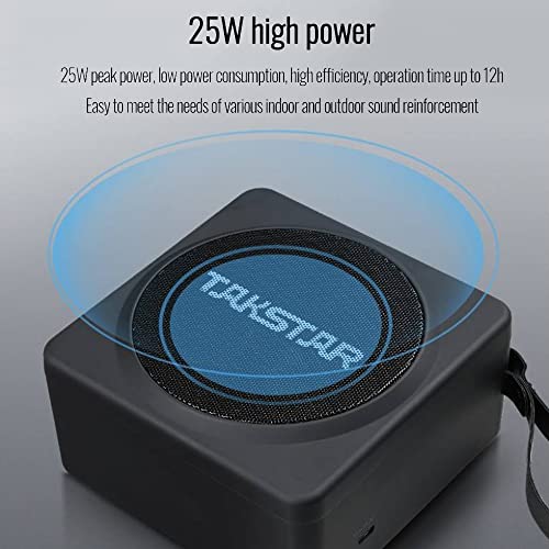 Amplificador de voz sem fio portátil Mini amplificador de voz recarregável de alta potência pa profe