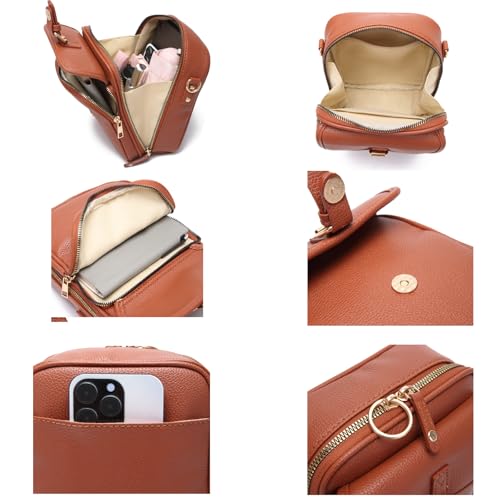 Sculpture Crossbody Bag, Sculpture 8F Crossbody Leather Bag, Women’s 2025 Upgrade Vintage Anti-Theft Crossbody Bag3