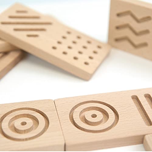 Juego de Dominó Sensorial de Madera Andreu Toys miniatura 4