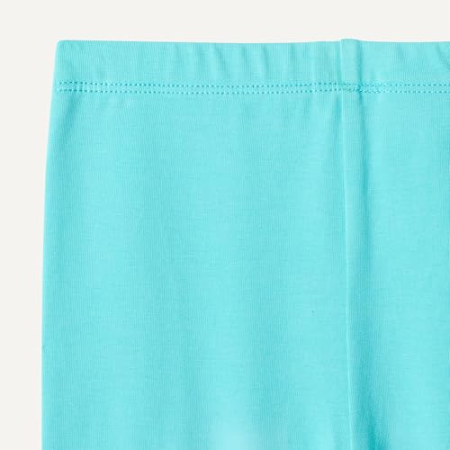 Image of Amazon Essentials Girls' Cotton Stretch Leggings, Multipacks
