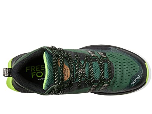 New Balance Tênis de corrida masculino Fresh Foam X Hierro Mid GTX V1 Trail, Jade/Pixel Verde, 43