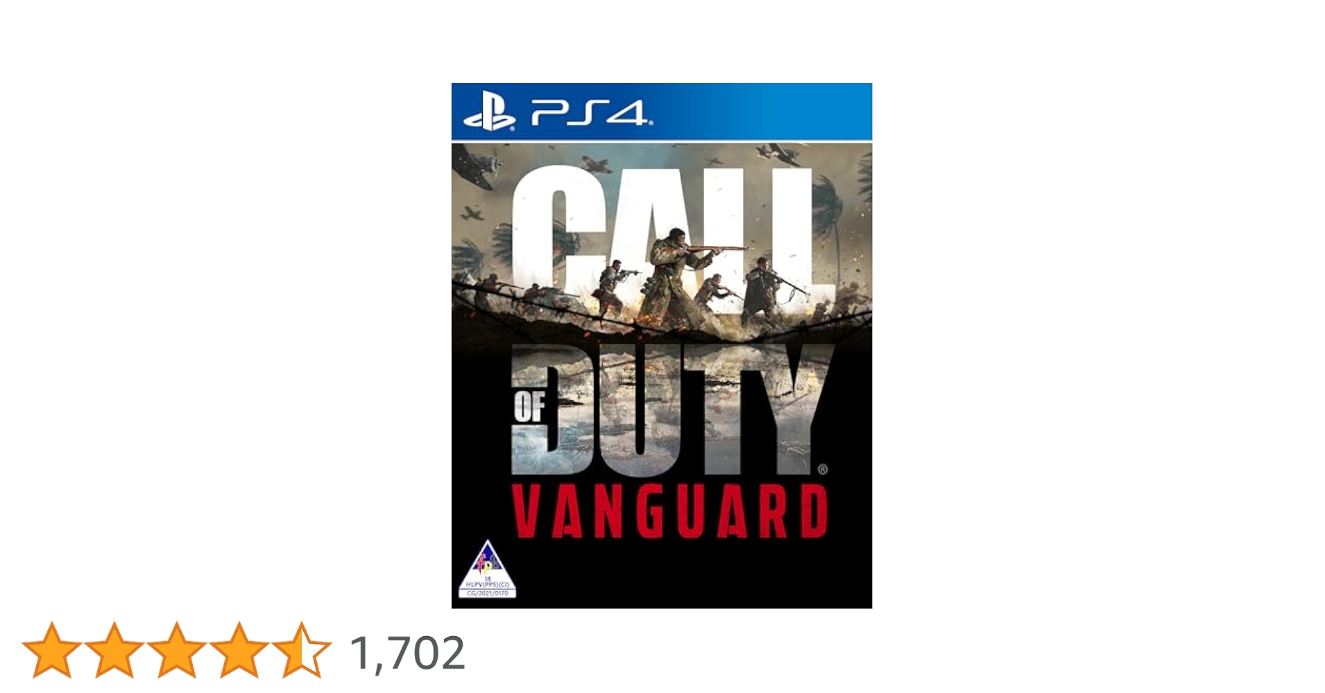 Amazon.co.jp: Call Of Duty: Vanguard (PS4) (PS4) : ゲーム