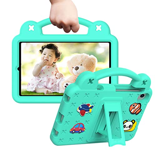 Housse tablette TCL Tab 8 WiFi voyage enfant mousse menthe