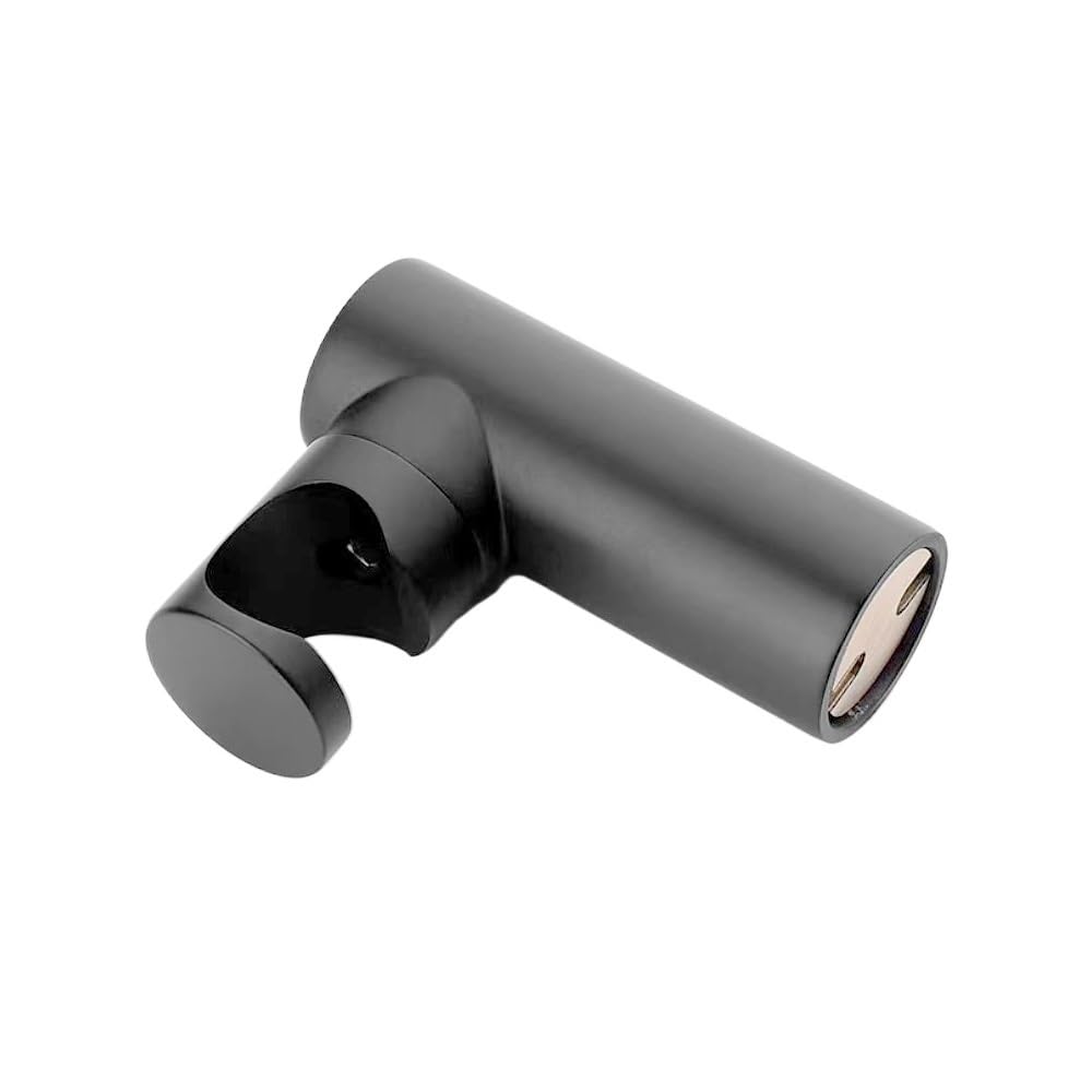 1pcs Gunmetal Solid Brass Wall Mount Shower Holder(Gunmetal)