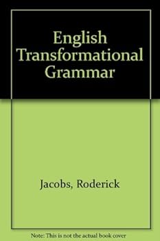Hardcover English transformational grammar Book