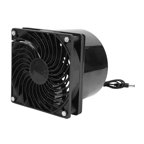Ventilador de extracción Pssopp para garaje, con brida ABS y rejilla plástica de seguridad, 2600 RPM, 430 CFM para baño, RV, invernadero, habitación de mascotas y ventilación del hogar miniatura 1