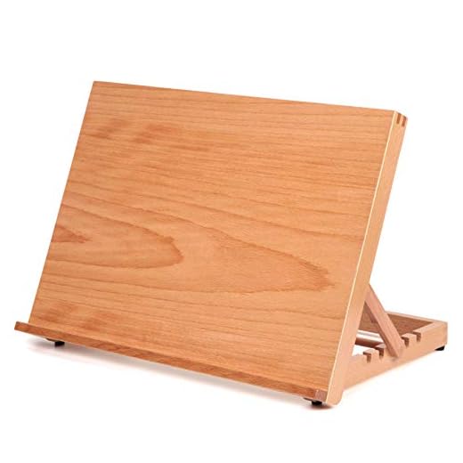 Falling in Art - Caballete de madera para dibujar y dibujar