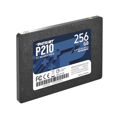 Image of Patriot Memory P210 SATA 3 256GB SSD 2.5 Inch Internal Solid State Drive P210S256G25