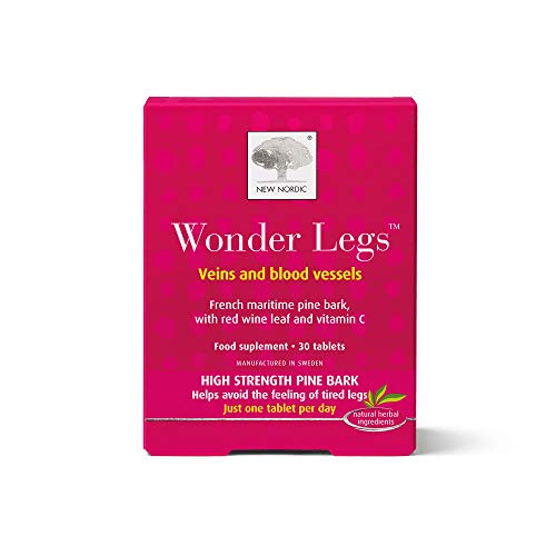 New Nordic Manufacturing Wonder Legs Natural Supplement (30 Tablets)