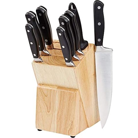 Juego de cuchillos Amazon Basics (9 piezas) Cover