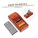 UPKOCH Scrub Plane for Working Hand Tool Red Mini Planer Woodworker Planer Carpenter Tool