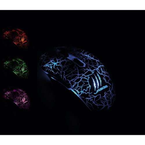 Hama uRage Mouse da Gioco Illuminato, USB, 2