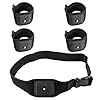 HTC Vive full body tracker strap with fixed strap for virtual reality motion capture. 1 belt and 4 wrist straps. VR accessories, VR stand.