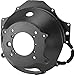 Speedway Motors SBC/BBC Bellhousing for Muncie/Saginaw/T5, CNC-Finished, Durable Black Zinc Finish, Includes Inspection & Starter Hole Covers, Fits 153-Tooth Flywheel