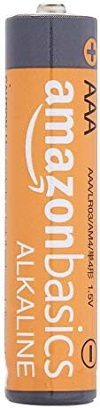 Amazon Basics 9 Volt Everyday Alkaline Batteries - Pack of 4 (Appearance may vary) & AAA 1.5 Volt Performance Alkaline Batteries - Pack of 8 (Appearance may vary)