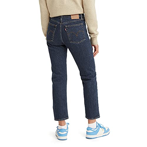 Levi's Women's Premium Wedgie Straight Jeans, Salsa Dark Stone (Waterless), 27 #TOP17
