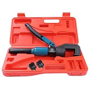 Muzata Custom Hydraulic Hand Crimper Tool for Stainless Steel Cable Railing Fittings for 1/8