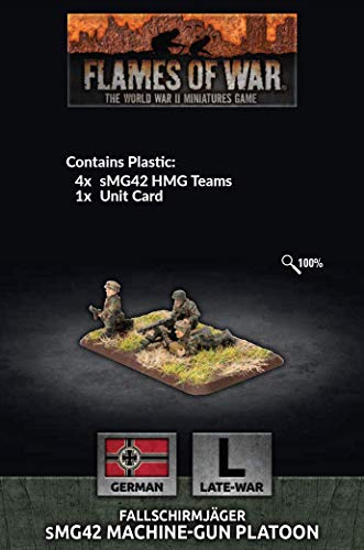 Flames of War: Late War: German: Fallschirmjager HMG Platoon (GE770) Cover