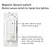 Lutron Maestro Motion Sensor Switch | 5 Amp, Single-Pole/Multi-Location | MS-OPS5M-AL | Almond