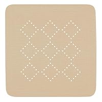 Spirella Tapis Fond de baignoire PVC FIORITA 70x35cm Transparent | Leroy Merlin