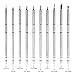 10Pcs T12 Soldering Iron Tips, Welding Tool Replacement Tips for FX-951 Soldering Stations, Soldering Station Tips Tool with T12-B/BC2/C1/C4/D4/D08/D24/I/JL02/K Tips