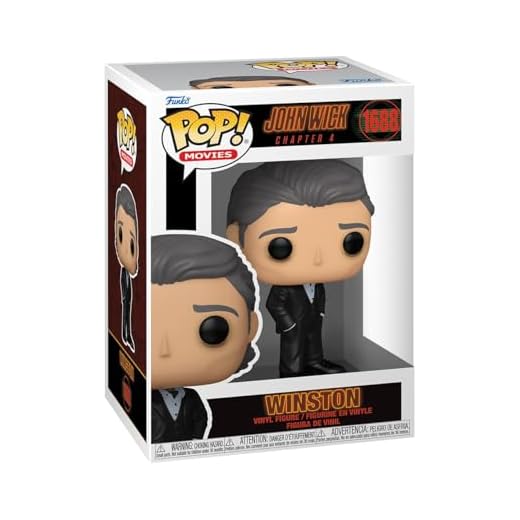 Funko Pop! Movies: John Wick 4 - Winston - Figura de Vinilo Coleccionable - Idea de Regalo- Mercancia Oficial - Juguetes para Niños y Adultos - Movies Fans - Muñeco para Coleccionistas y Exposición