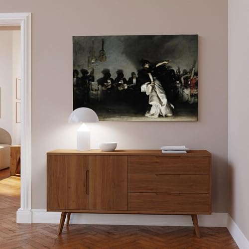 Impression sur toile El Jaleo Sargent, tableau décoration murale 30x45 - 7