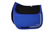 baumloser sattel barefoot gebraucht Made in Germany EQUINOS Schabracke Royalblau mit polsterbaren Taschen für baumlose Sättel und Fellsättel