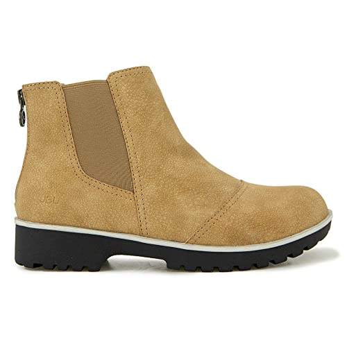 Jbu By Jambu Women's Peacock Water Resistant Ankle Boot, Tan, 10 #TOP2