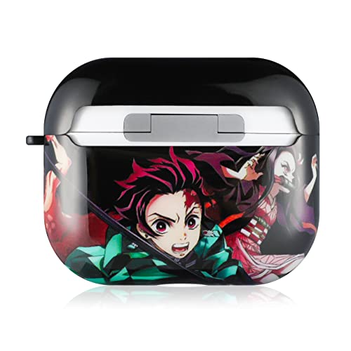 Mulafnxal For Airpod 3/3Rd Generation Case Fashion Unique Hard Imd Design For Air Pods 3 (2021) Cover Cases Anime Character Cute Funny Cartoon Designer For Girls Boys Teen Kids(Green Boy) #TOP3