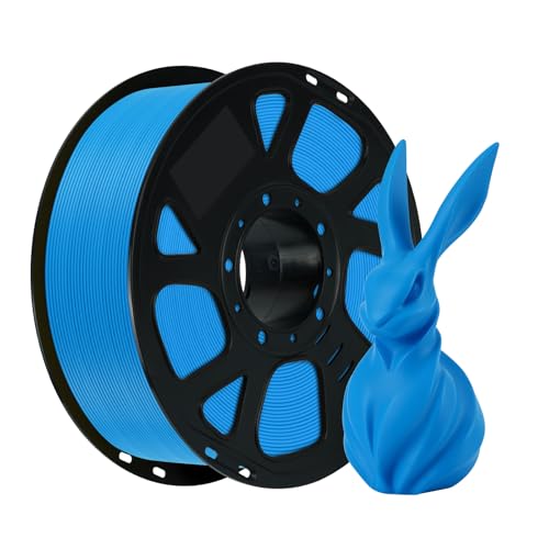 Image of Kingroon PLA Filament 1.75mm, 1kg Spool (2.2lbs), + /- 0.02mm Tolerance, Smooth 3D Printing Filament, Fits for Most FDM 3D Printers, Ocean Blue