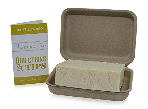 The Yellow Bird Solid Bar Shampoo Soap. Grapefruit, Rosemary, And Lavender. Mild Natural And Organic Ingredients. Sulfate Free. Gentle Scalp + Hair Care #TOP1