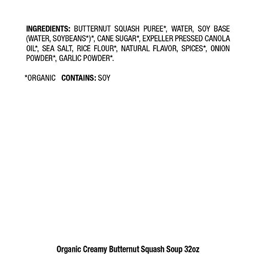 Pacific Foods Organic Creamy Butternut Squash Soup, 32Oz, 12-Pack #TOP4