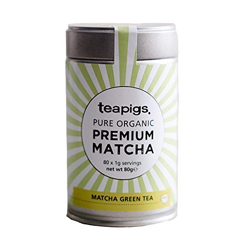 Té orgánico matcha en lata 80 gramos miniatura 1