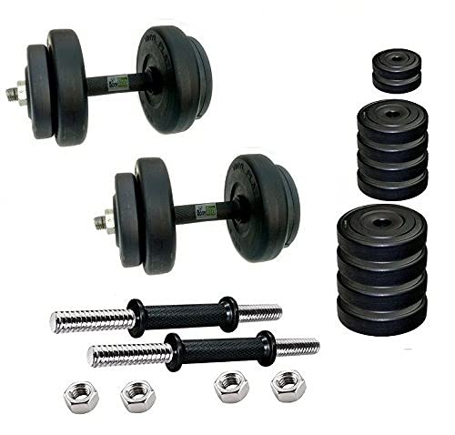 Body Maxx 26 Kg PVC Dumbells Sets BM-Combo-20 (B074L12V9Z) Amazon Price History, Amazon Price Tracker