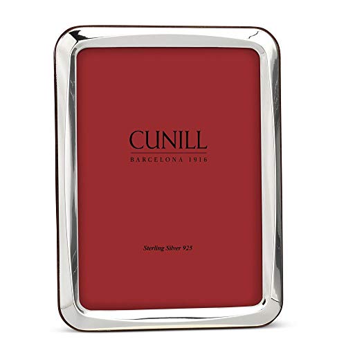 Cunill Nova Sterling Silver 5X7 Engravable Picture Frame #TOP5