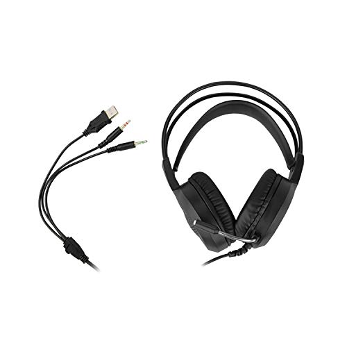 Blow Cerbeus Gaming Headset met microfoon en LED-verlichting PC Stereo koptelefoon - Afbeelding 3