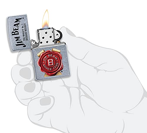 Encendedor Zippo Jim Beam Rosette Logo de Bolsillo miniatura 5