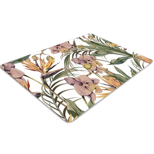 Tapis de chaise protège sol en PVC rectangulaire résistant