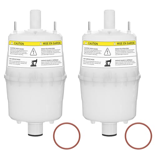 Image of Mixzeny 80 Steam Canister Replacement Compatible with AprilAire Steam Humidifier Model 800, 801, 865, and 866, 80 Canister Replacement with O-Ring for Leak-Proof Seal, Pack of 2