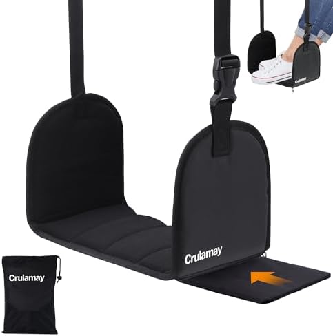 Hamaca Para Pies De Avión (Pack De 4) - Reposapiés Acolchado Para Viajes Largos Y Oficina