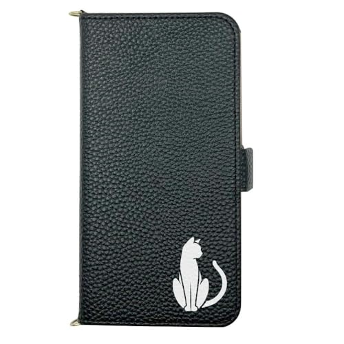 �y�V�����_�[�X�g���b�v�t�z Xiaomi Redmi 14C�p POCO C75�p �P�[�X �J�o�[ �蒠�^ �˂� cat �V�����_�[ �^�C�v �J�[�h���[ �@�\ �y�� �|�P�b�g �X�}�z�P�[�X �y�� ��|�� �u���b�N q-amsdmg-dn12