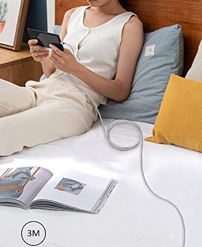 Iphone Charger, 5Packs(3Ft 3Ft 6Ft 6Ft 10Ft) Apple Mfi Certified Lightning Cable Fast Charging High Speed Data Sync Usb Cable Compatible Iphone 14/13/12/11 Pro Max/Xs Max/Xr/Xs/X/8/7/Plus/6S/Se/Ipad #TOP6