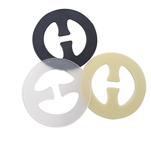 Honbay 15Pcs Round Shape Women Bra Strap Control Clips Buckles Shoulder Strap Anti-Slip Buckles Conceal Straps For Racer Back #TOP2