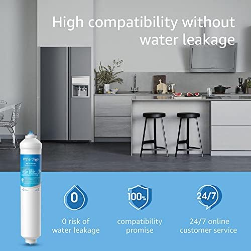 Waterdrop 1X DA29-10105J Fridge Freezer Water Filter, Replacement for Samsung (Only External) DA29-10105J DA99-02131B, HAFEX/EXP American Style DA2010CB