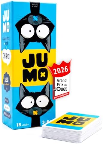 JUMO - Vainqueur du Grand Prix du Jouet 2026 - Avez-vous le Même Cerveau que vos Amis ?