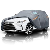 Waterproof Lexus RX/RX350/RX300/330/350L(2015-2026) Car Cover with Breathable Vents, [Upgrade] Premium Covers with Cotton Liner and Zipper Door,Sun Rain Snow Dust Uv Protection.(Gift with Towel)