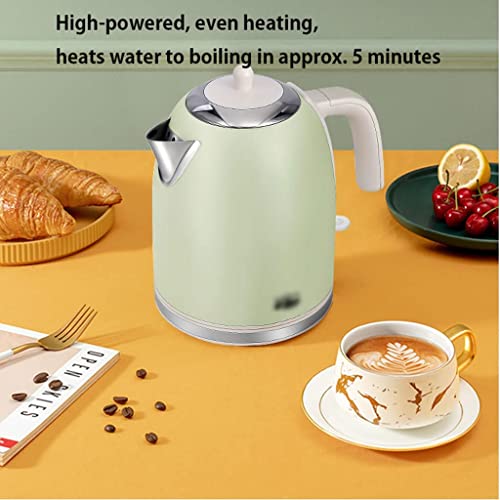 Hervidor eléctrico acero inoxidable 1 litro rápido miniatura 6
