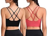 🍊El diseño sexy del sujetador con espalda cruzada ofrece un respaldo adicional para la espalda, evita que el sujetadores se mueva o resbale; De moda y con estilo, sin costura debajo de tu tanque preferido o camiseta para lo que quieras para entrar en ese día.
