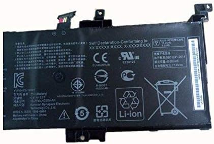 Miniatura 3 de Nueva batería C41N1531 de 15.2V 62Wh 4020mAh compatible con ASUS GL502VS-DS71 Series Laptop